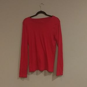 A New Day Red Long Sleeve Shirt